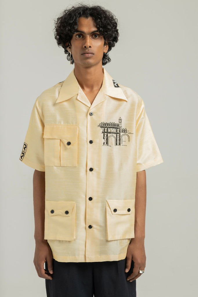 Ari & Zardozi Functional Shirt