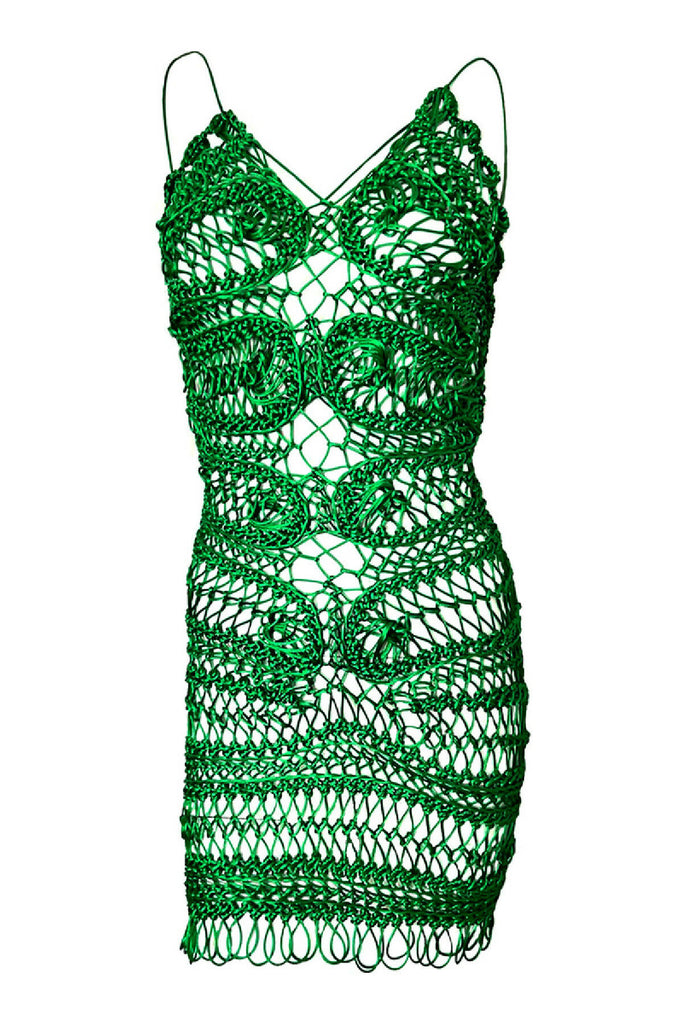 Vanessa dress Emerald