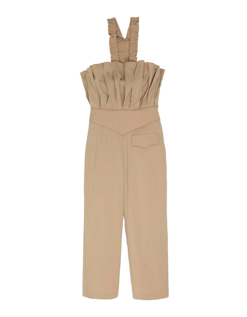 Pleated Jumpsuit