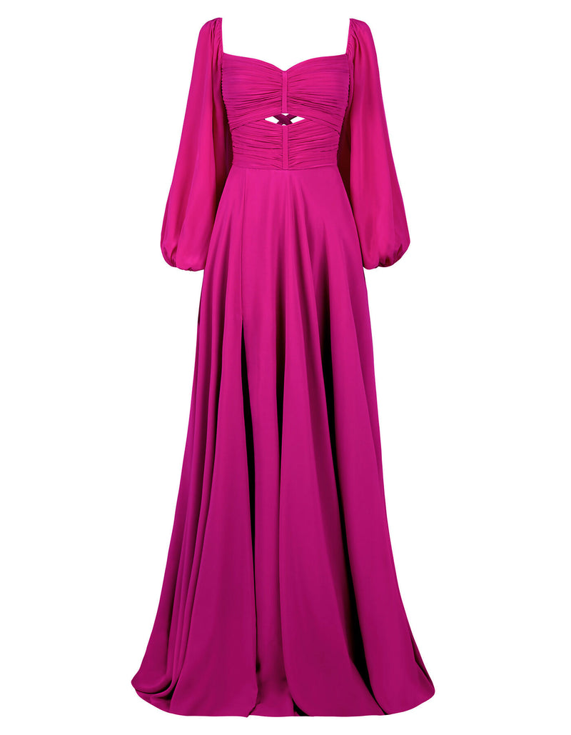 Salome Dress Pink Magenta