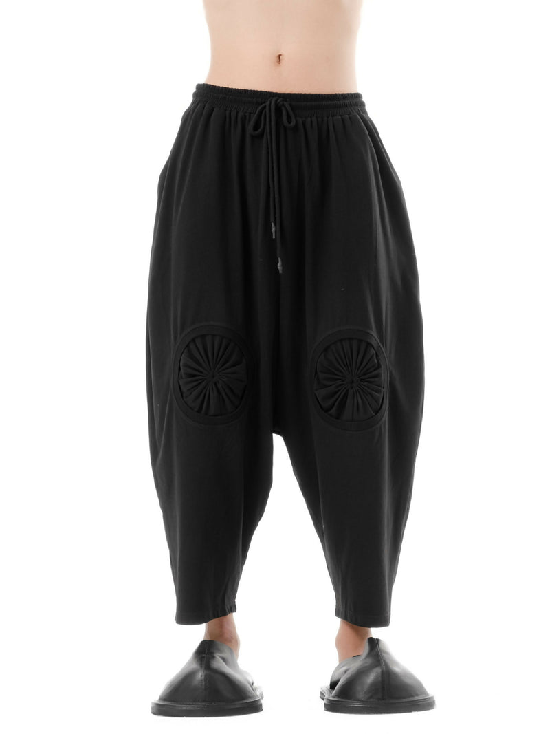 DIAPHANUM BAGGY DROP CROTCH PANTS