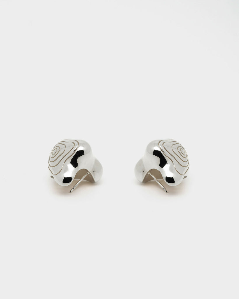 Zion Silver Stud Earrings