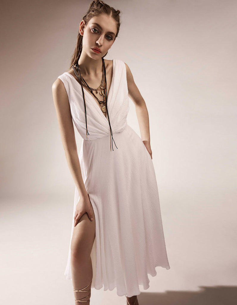 Fiona Dress Classic White