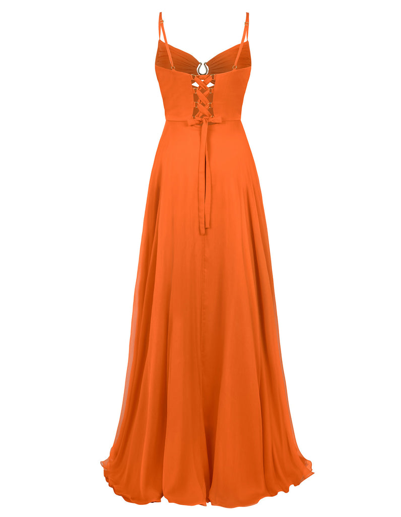 Gamma Dress Tangerine Orange