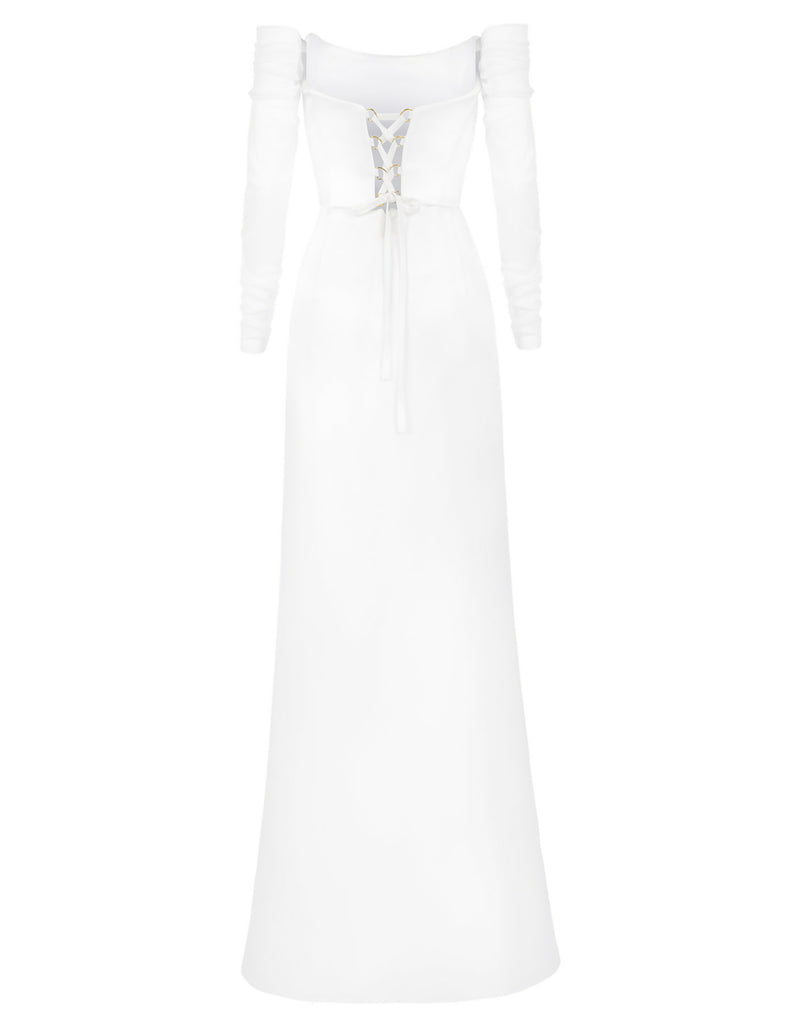 Reverie Dress Classic White