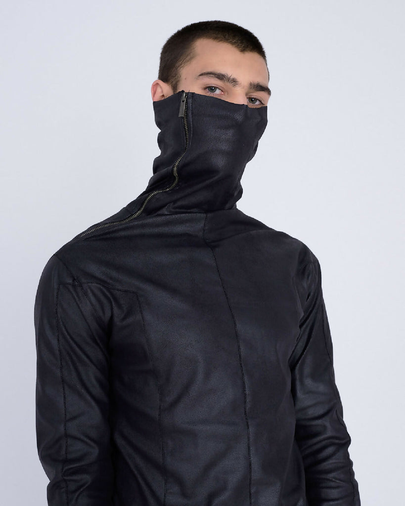 Virus Zipped Turtleneck