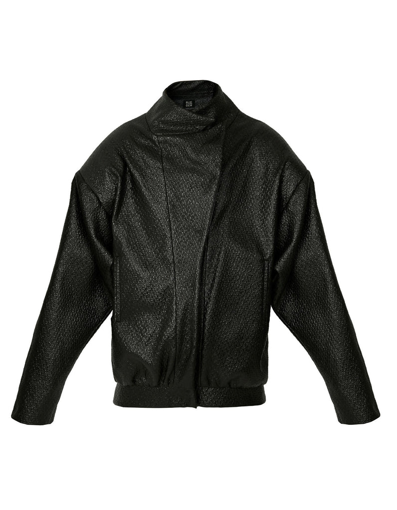 Black Lacquer round jacket