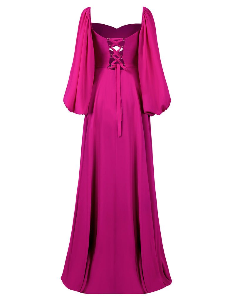 Salome Dress Pink Magenta