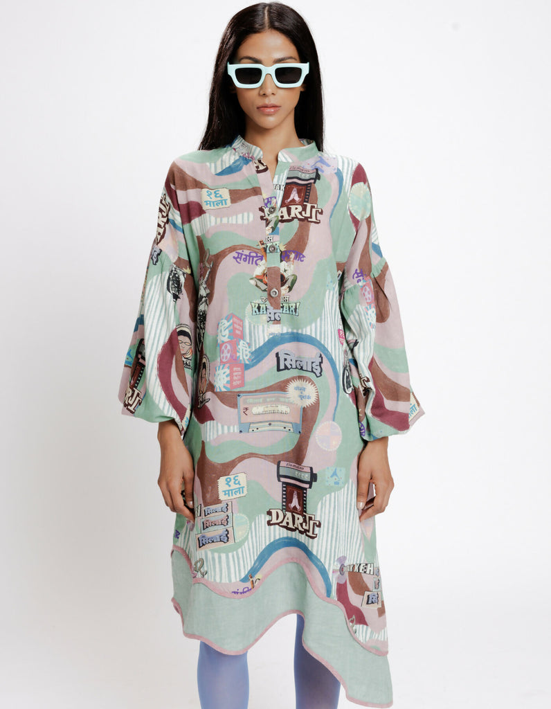 FILMY SHIRT DRESS