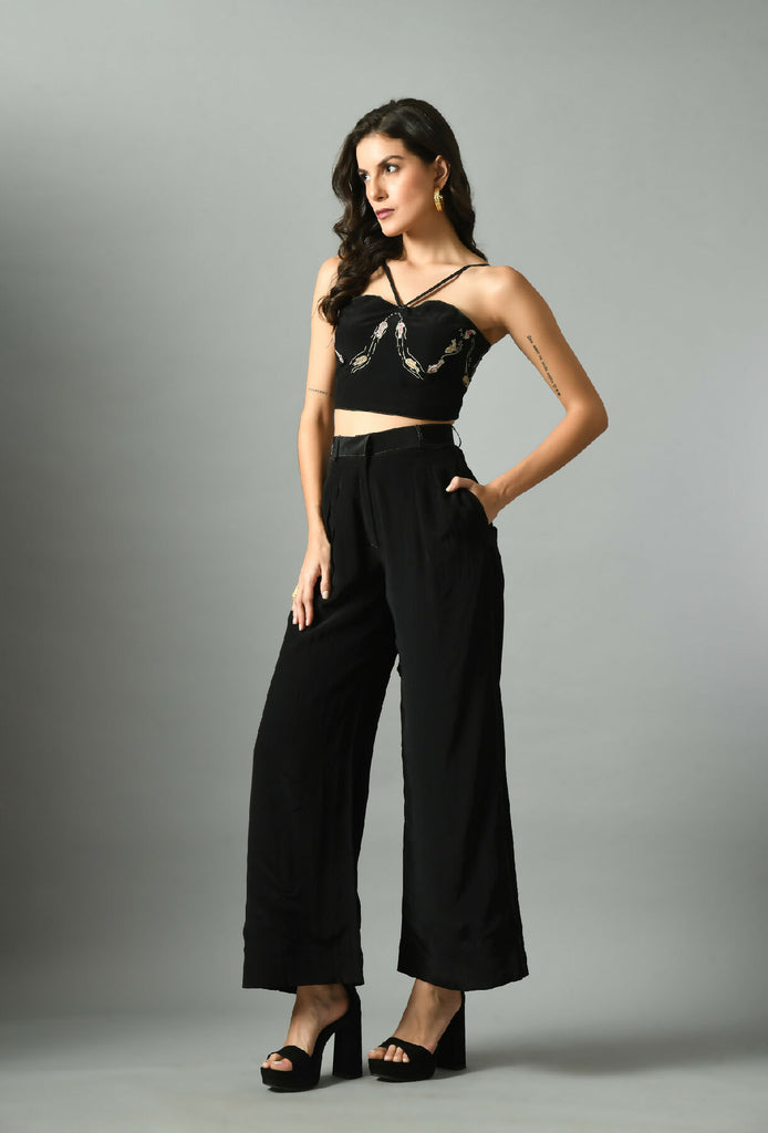 Nur bustier with moonshine trouser