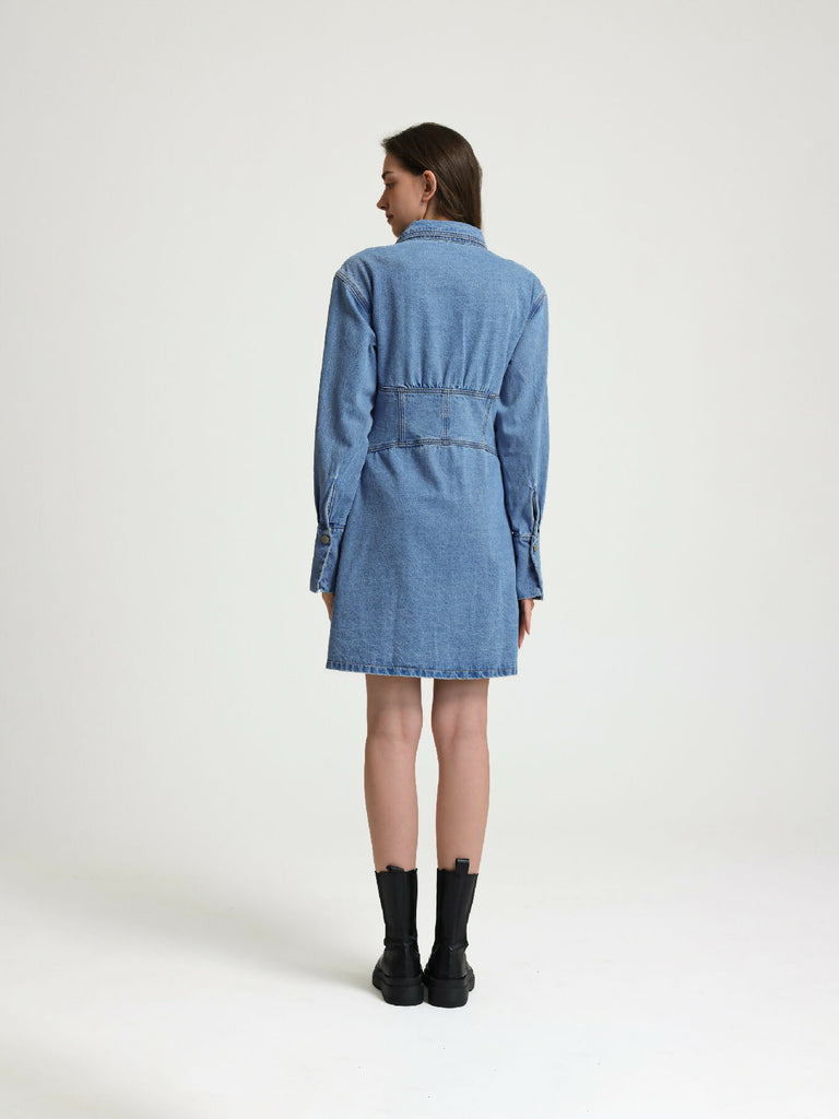 Willa Denim Mini Dress