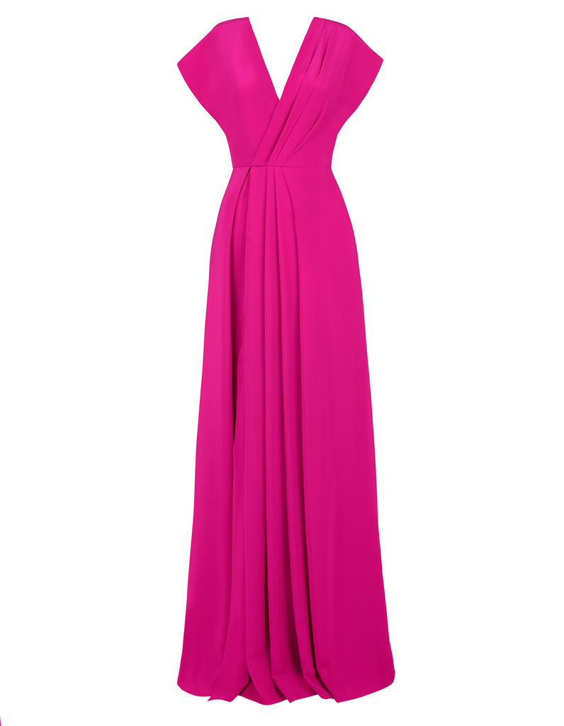 Aisha Dress Pink Magenta