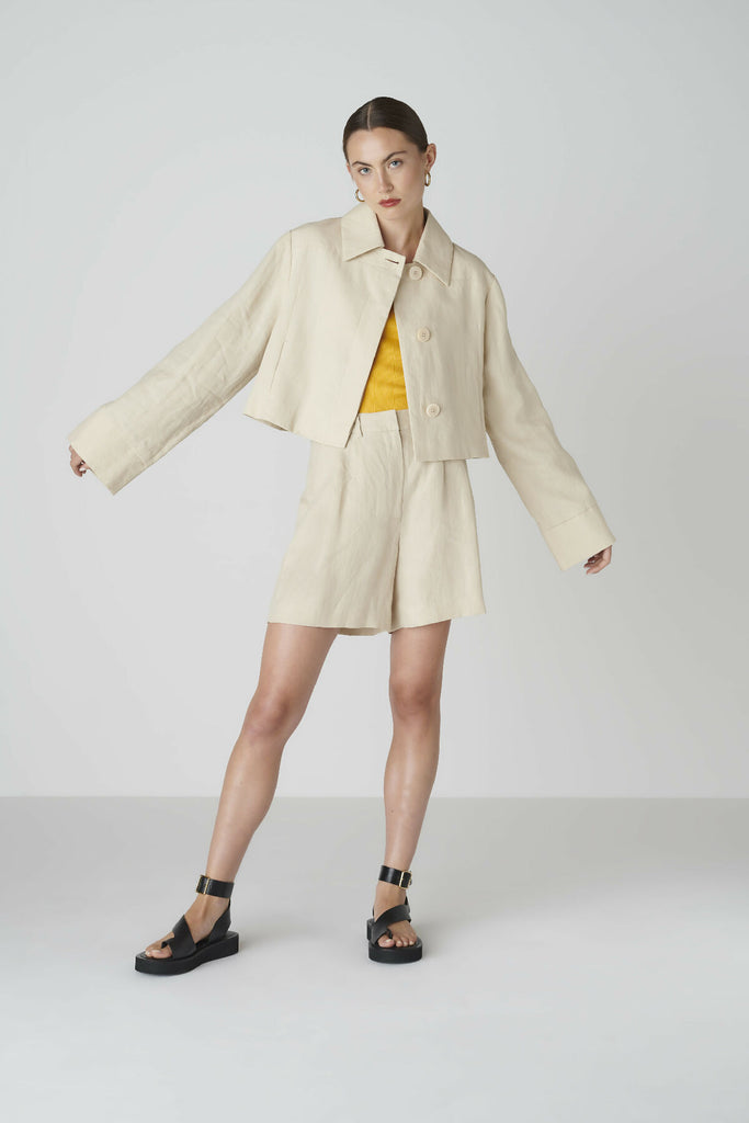 June Jacket In Beige