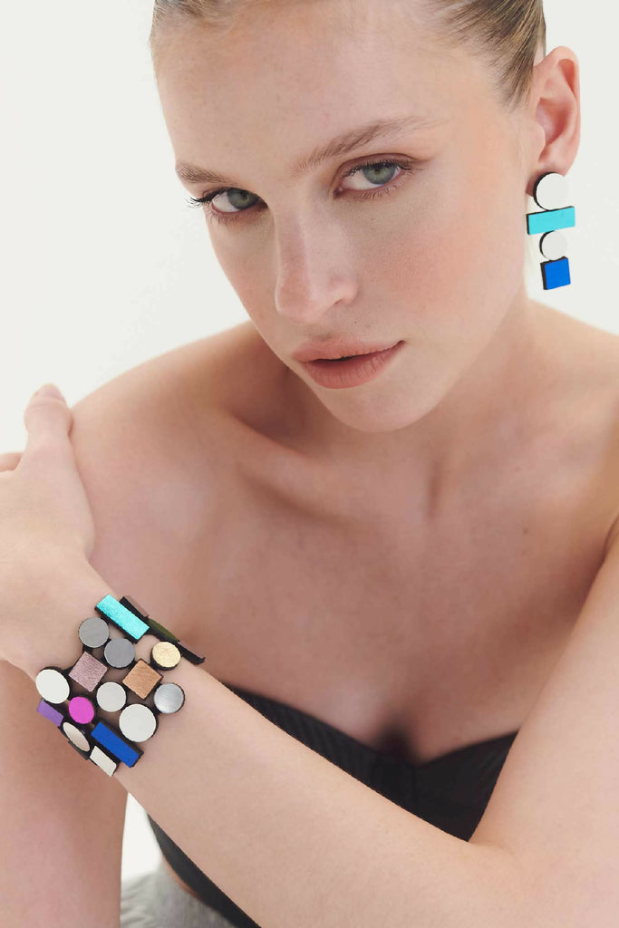 Bauhaus Bracelet Rainbow