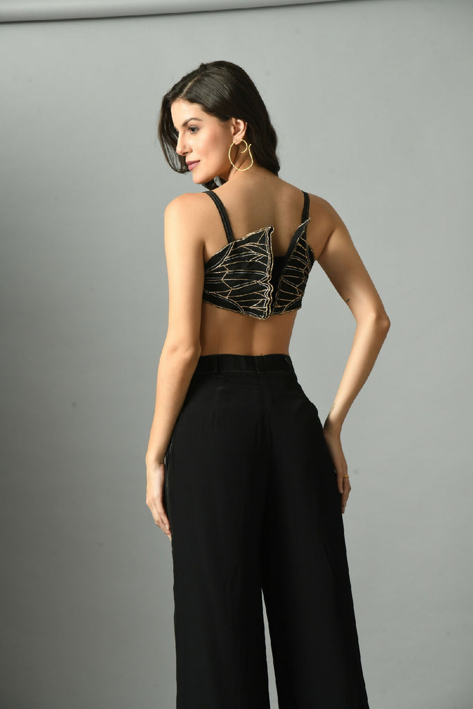 Nylah bustier with trouser