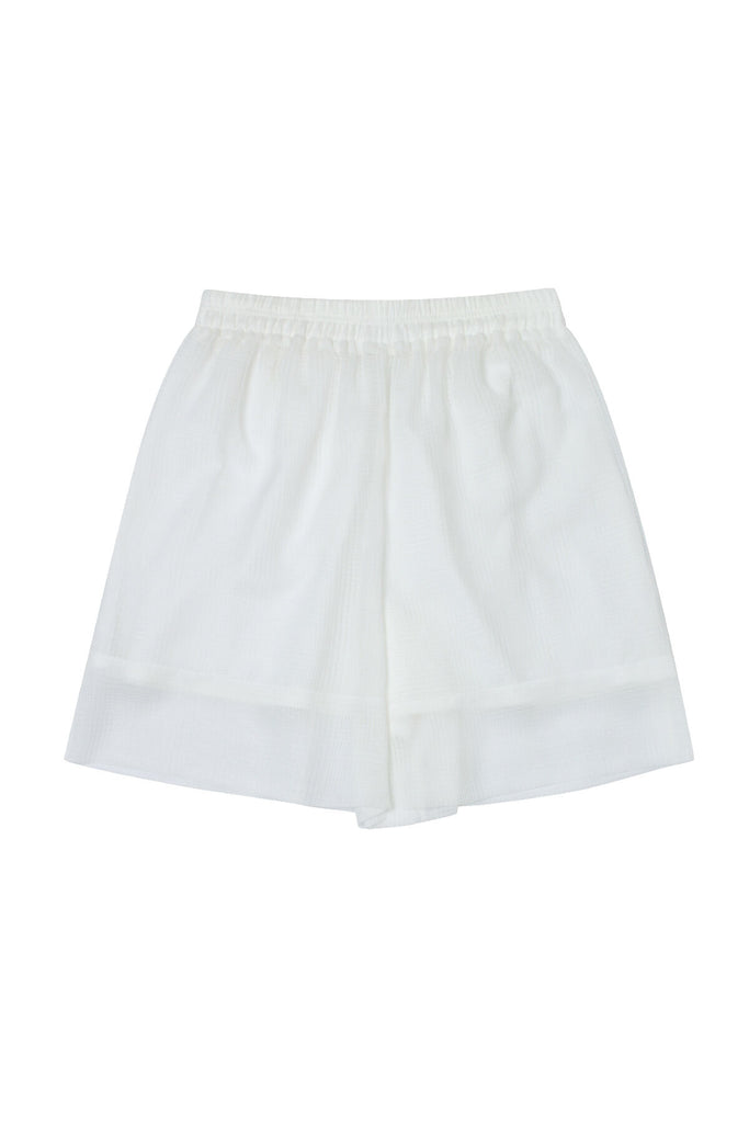 GATHERED WAISTBAND SHORTS