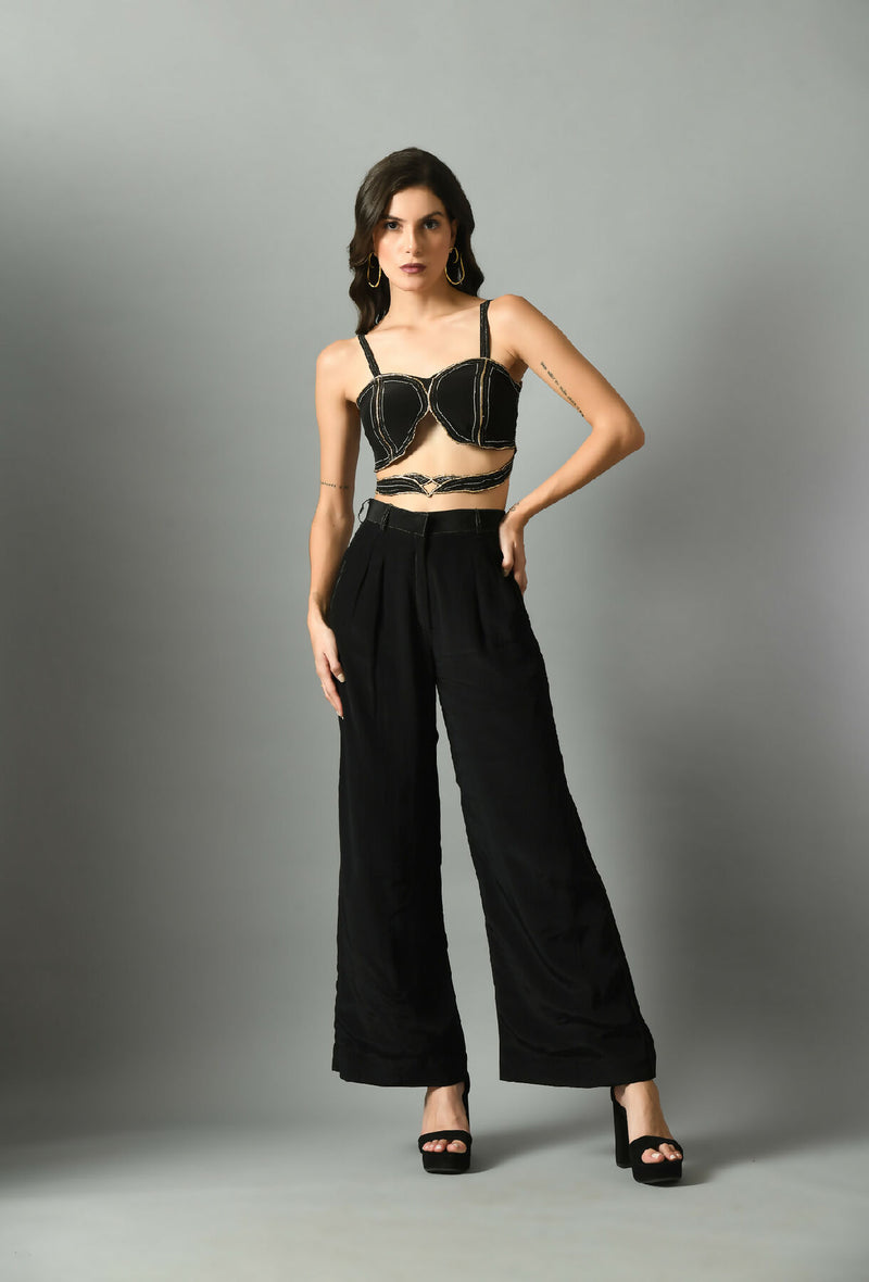 Nylah bustier with trouser