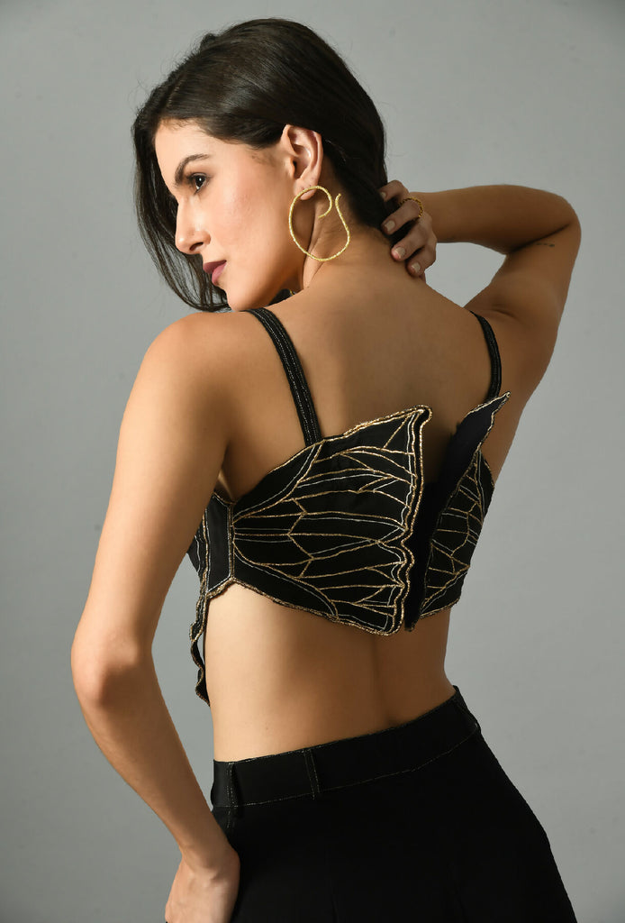 Nylah bustier with trouser