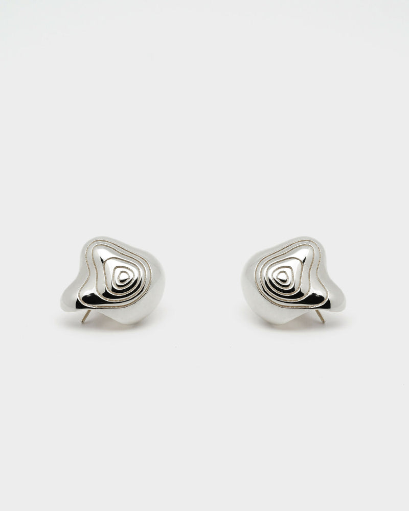 Zion Silver Stud Earrings