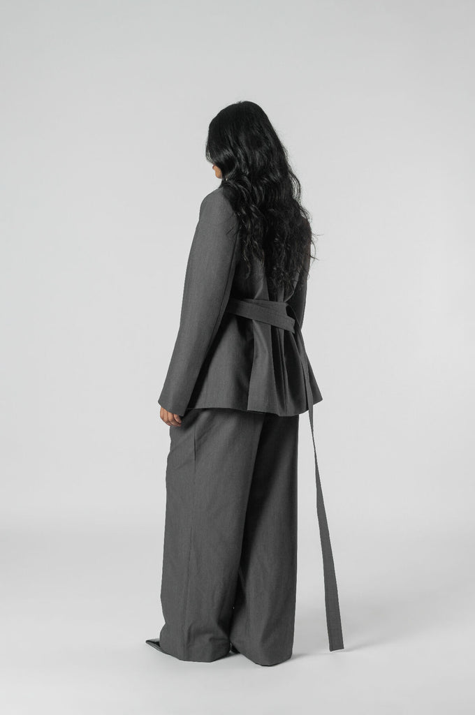 CORE PLEATED TROUSERS