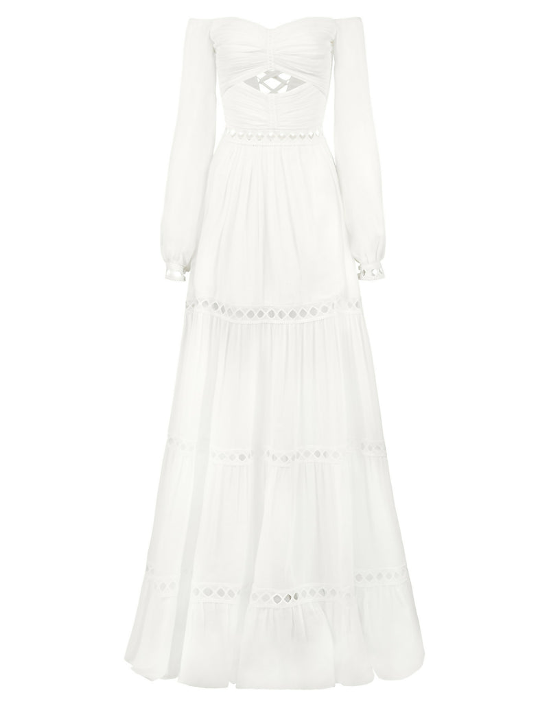 Mist Dress Classic White