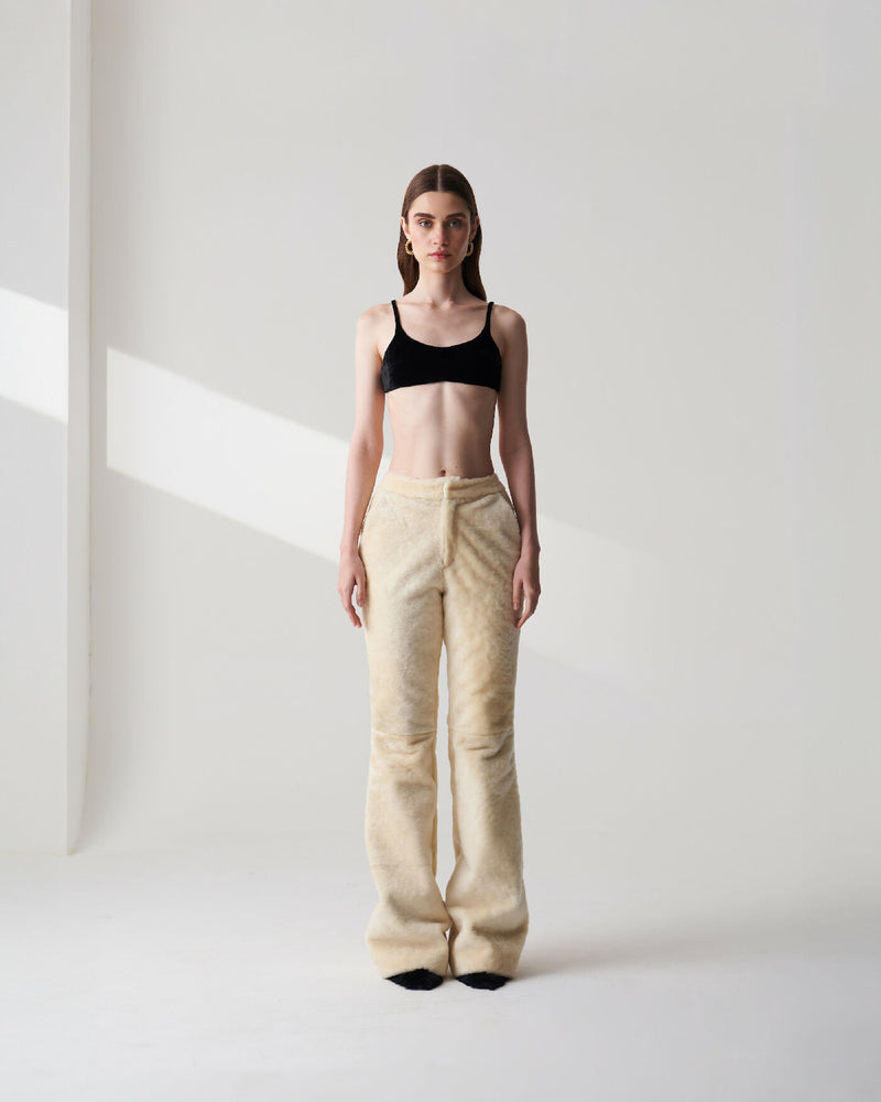 Shearling Trousers