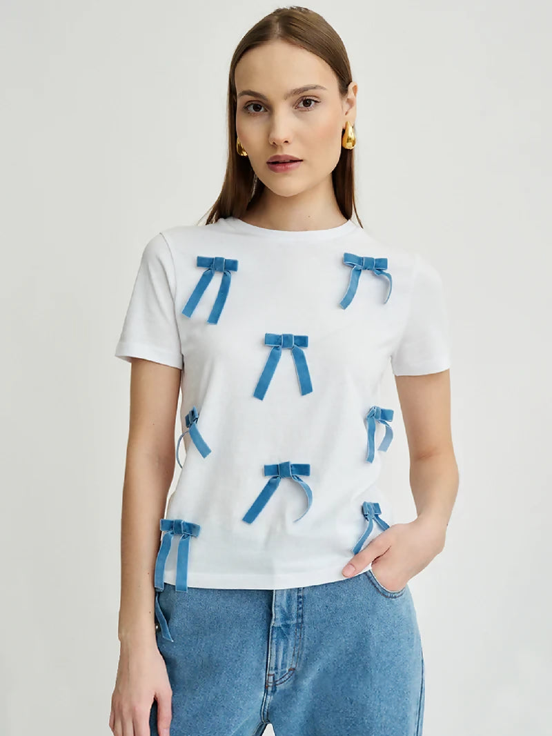 Bluebell Bow T-shirt