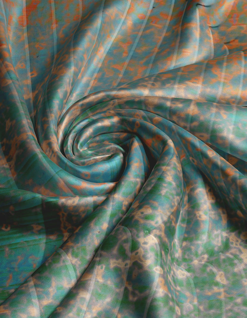 CITRUS AURANTIUM 5X SILK SCARF