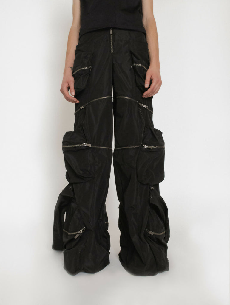 Men Zipped Detachable Pants