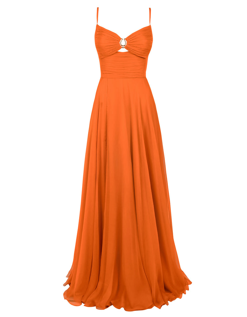 Gamma Dress Tangerine Orange