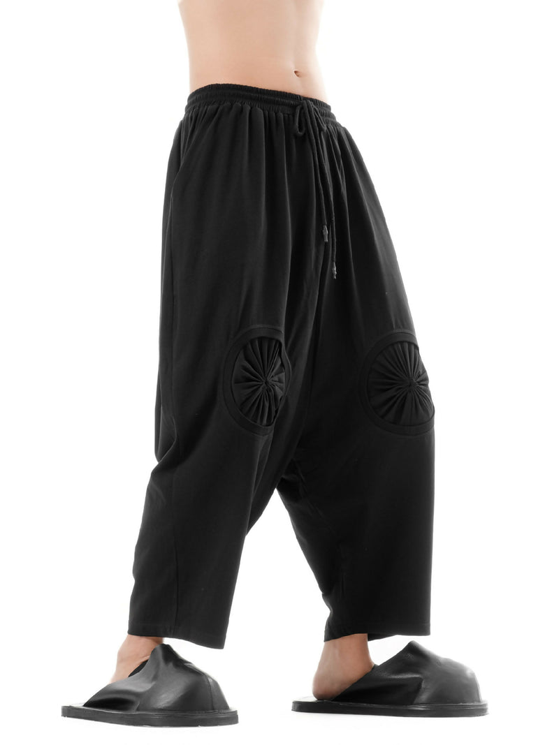 DIAPHANUM BAGGY DROP CROTCH PANTS