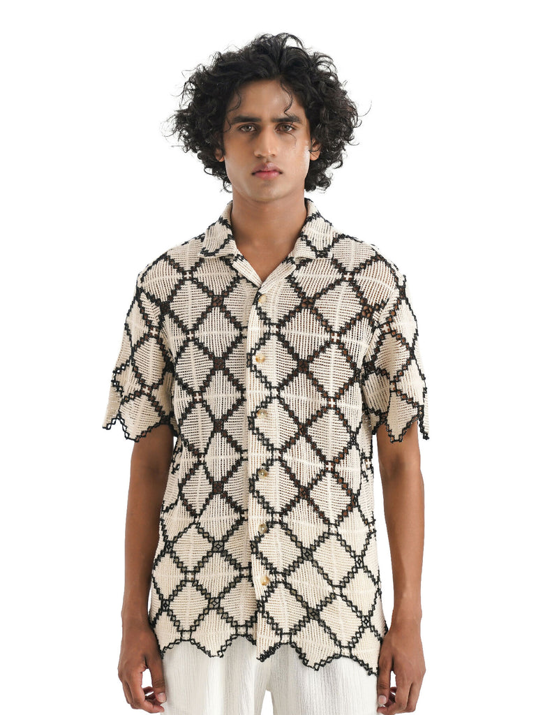 Garcon Crochet Square Shirt