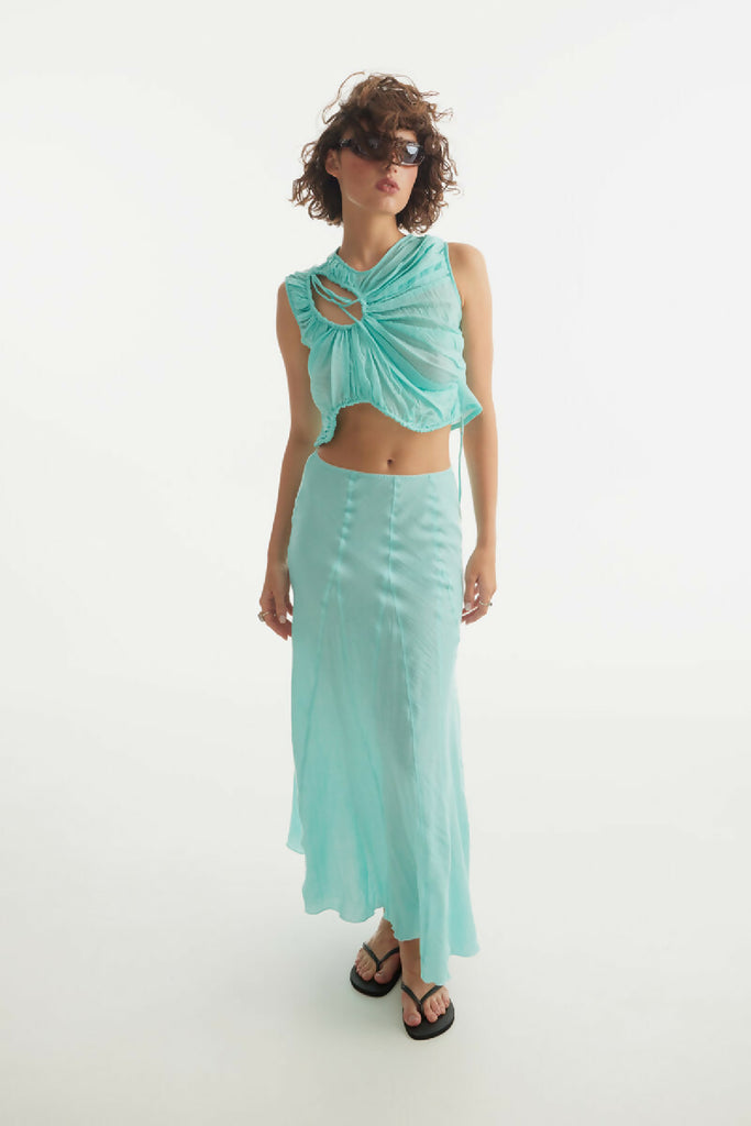 A-Line Maxi Skirt