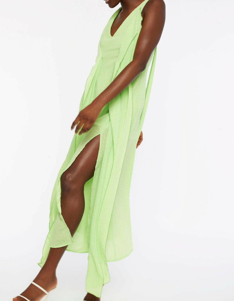 Rica Maxi Dress - Lime