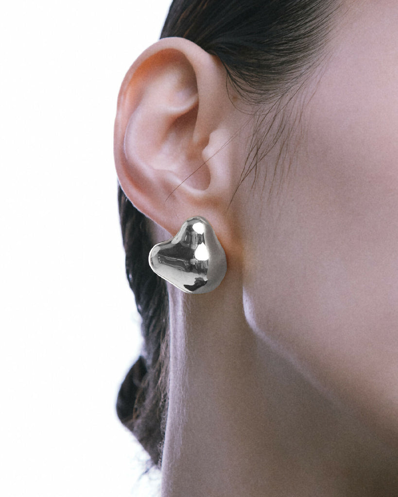 Zion Silver Stud Earrings