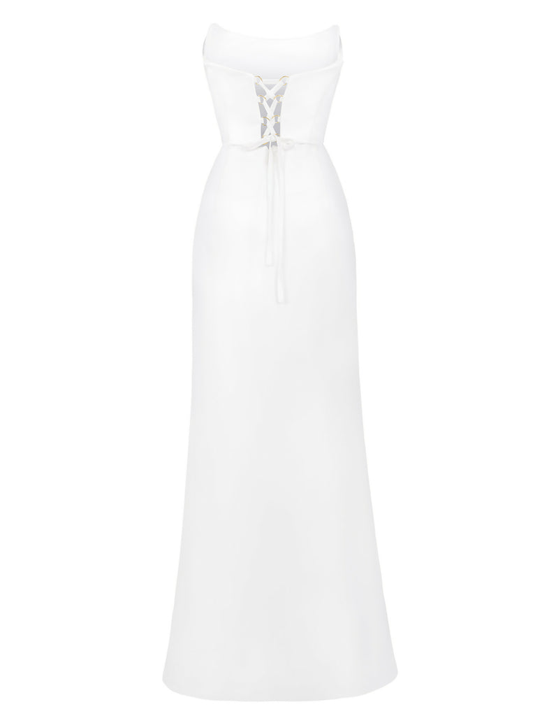 Arcadia Dress Classic White