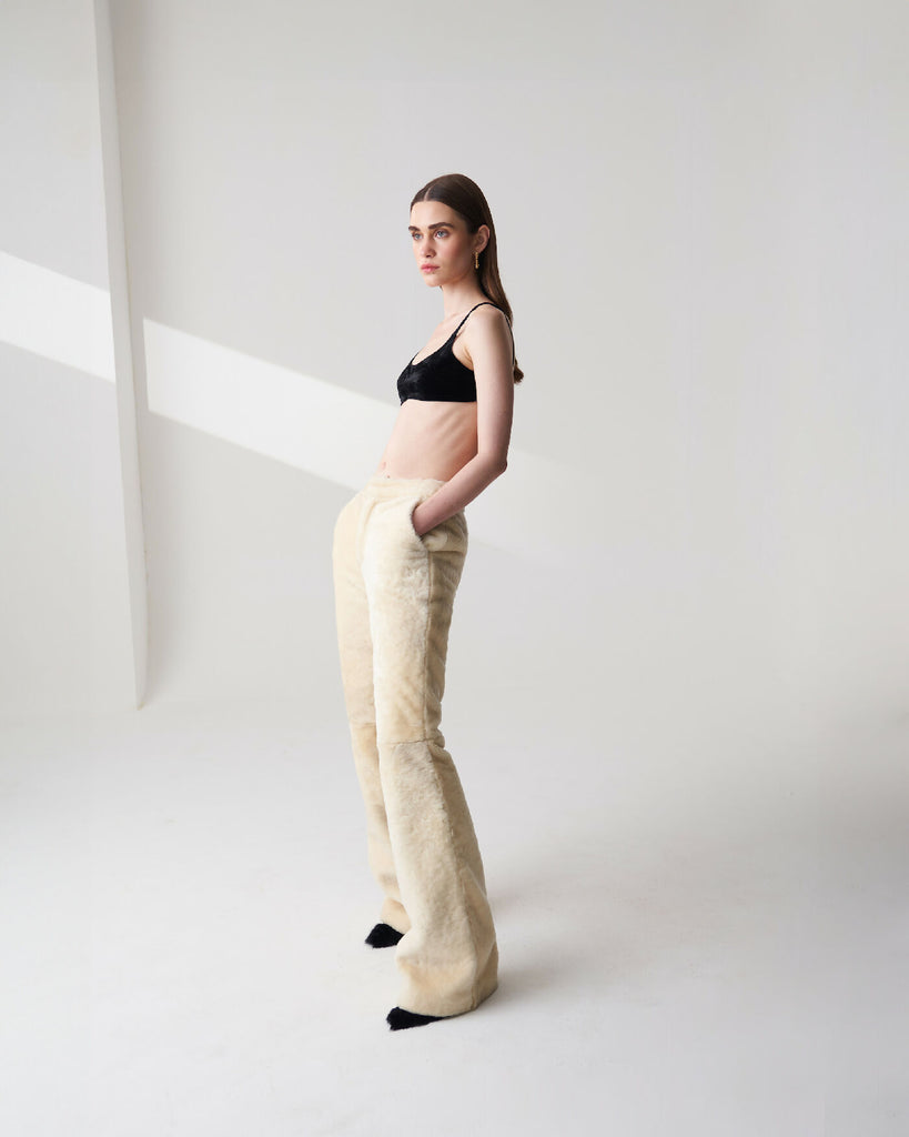 Shearling Trousers