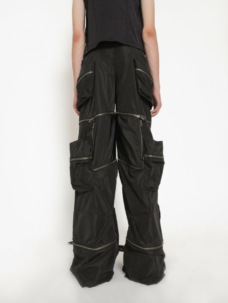 Men Zipped Detachable Pants