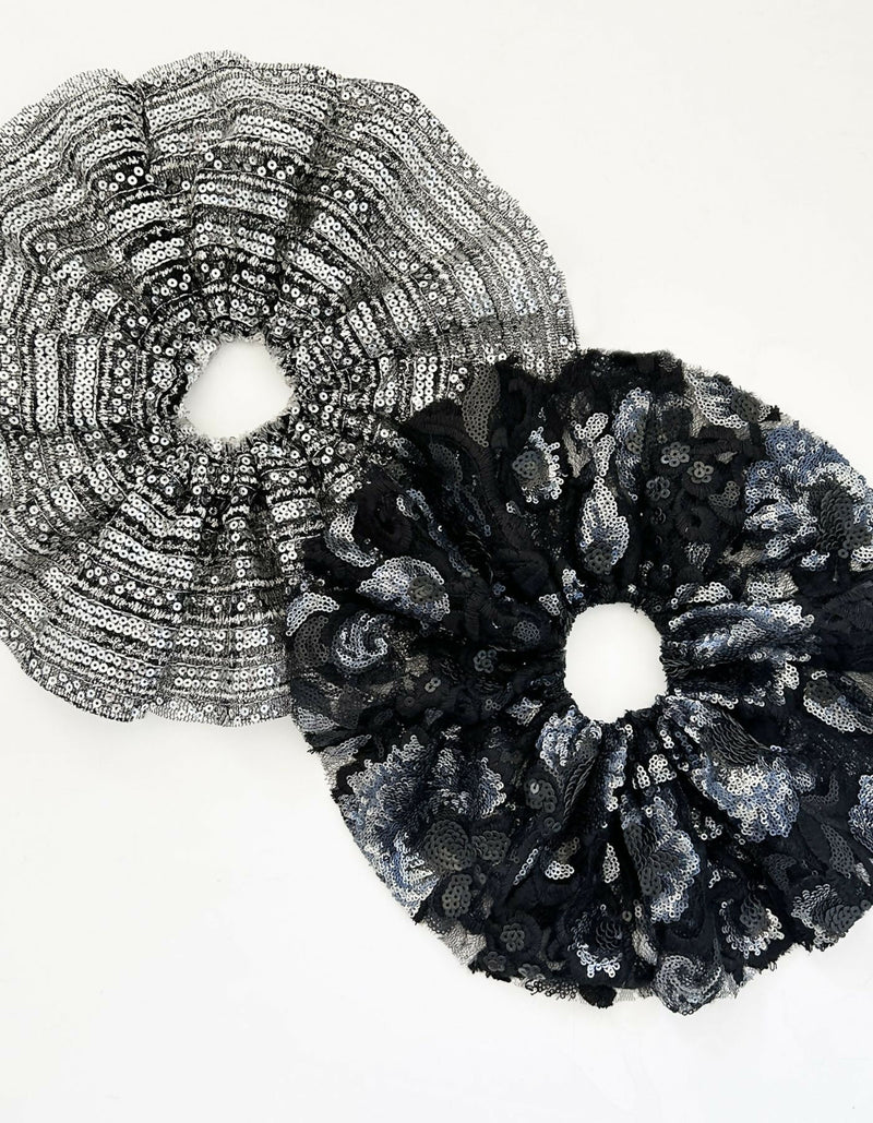 Branka X-large Sequin Scrunchie