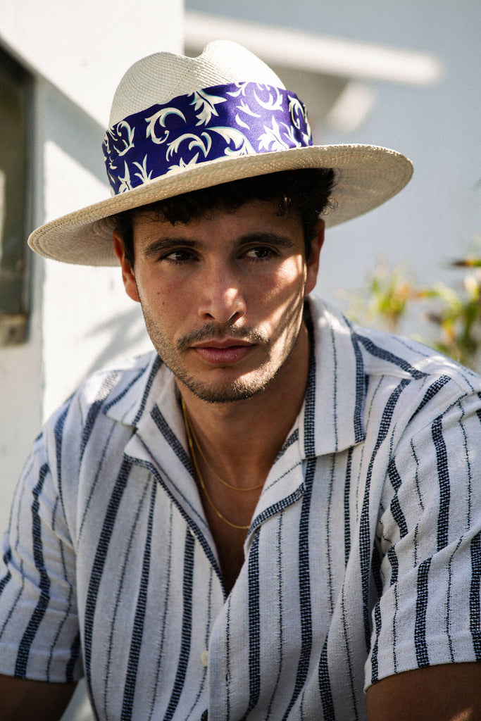 Traveler - Packable Panama Hat with Silk Band