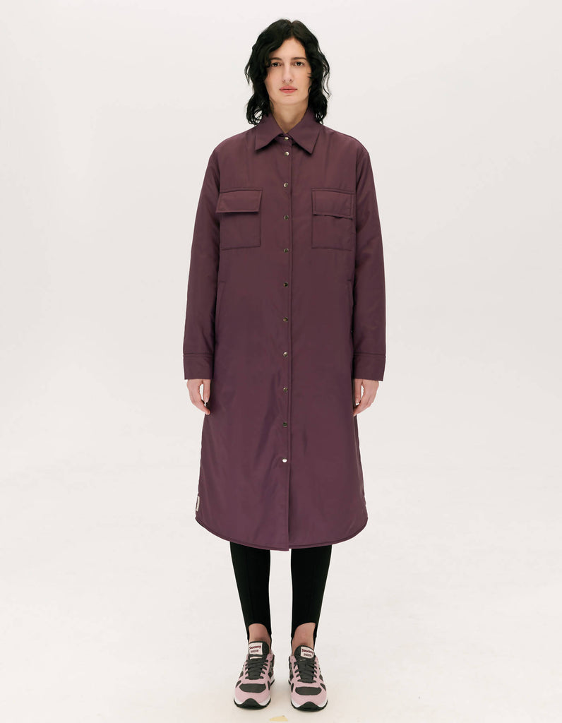 Long Shirt “Lesya” Plum