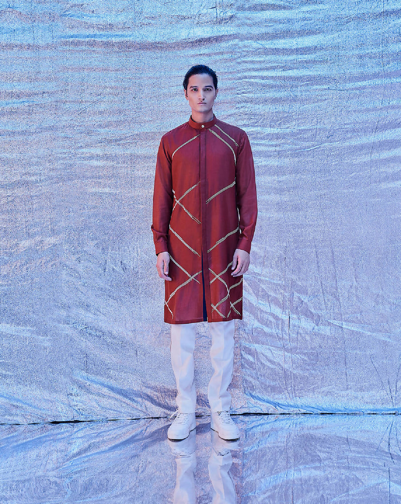 CROSSHATCH KURTA SET