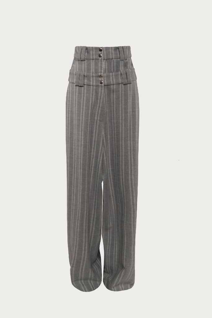 DOUBLE WAISTED TROUSERS