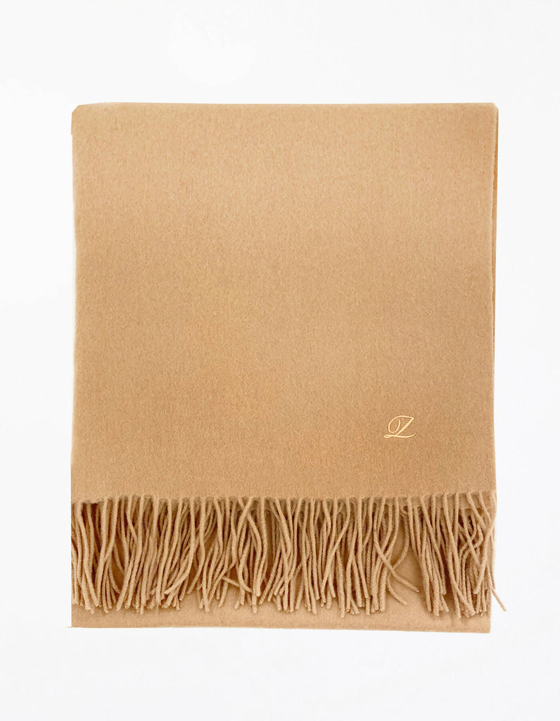 Helena Cashmere Shawl - Camel