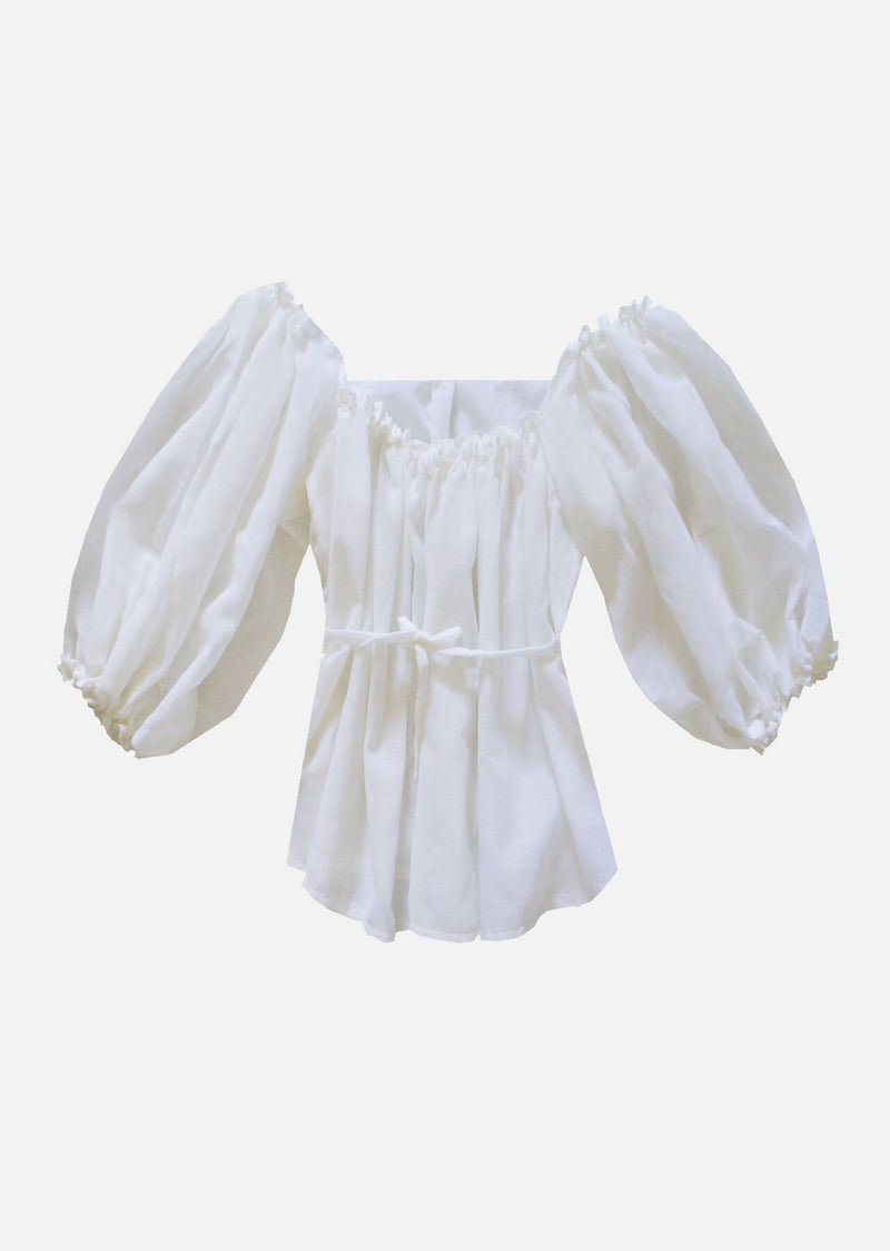 Romantic Pleated Blouse