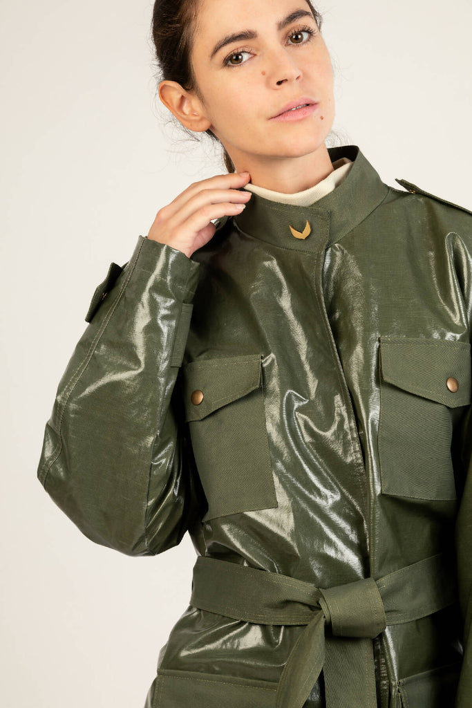 Waterproof Coated Saharan Jacket