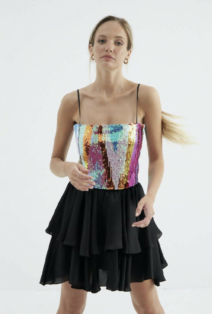 Birdie Sequined Top