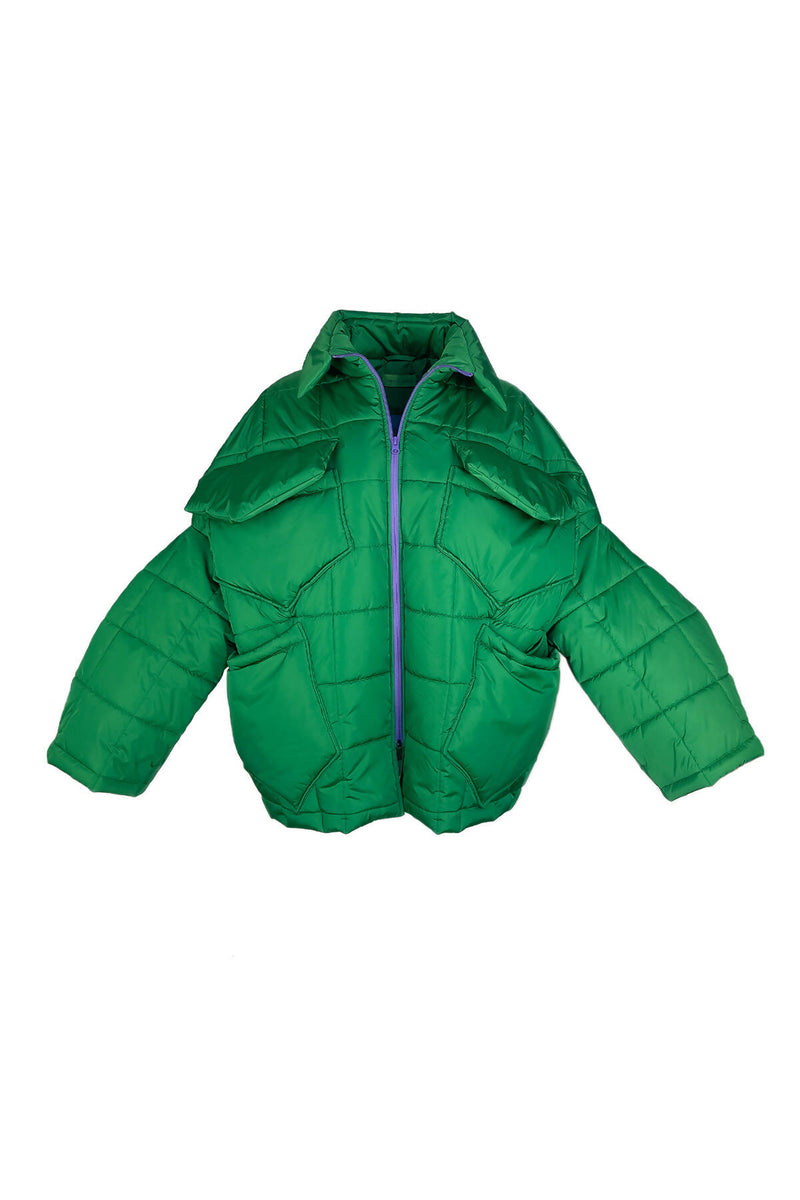 "Lupinus Green" Jacket