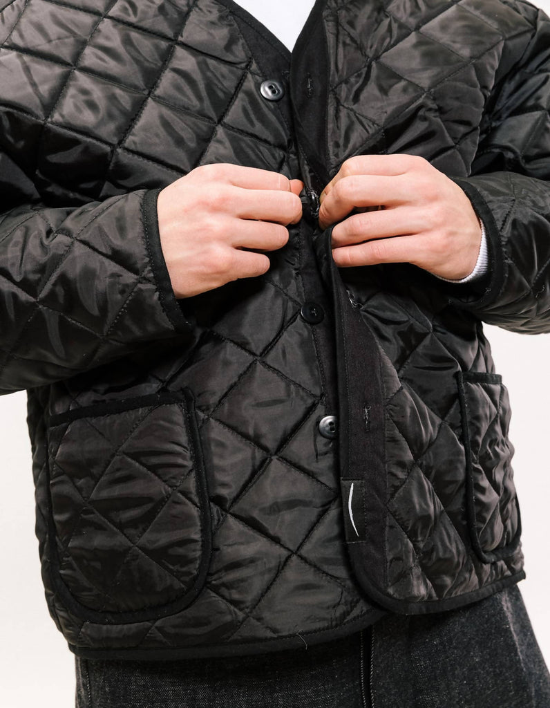 Black Quilted Jacket