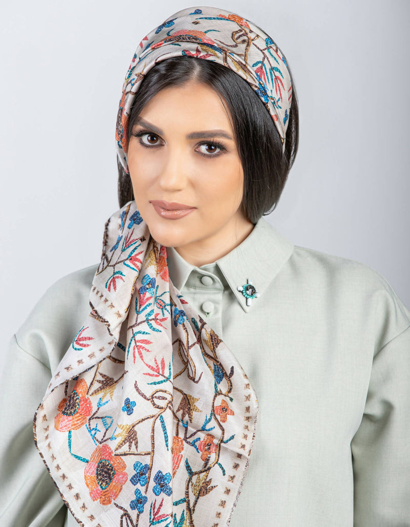 Silk Scarf “Zabel”